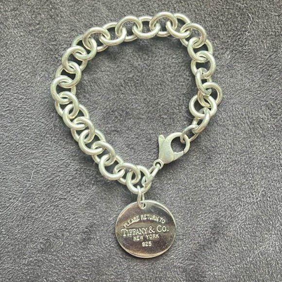Tiffanys Round Charm Bracelet | Poshmark